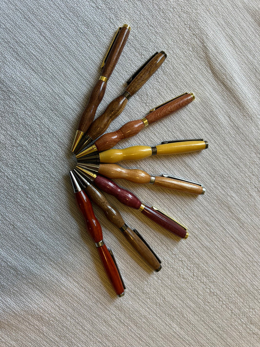 Custom Hand-Turned Wooden Pen